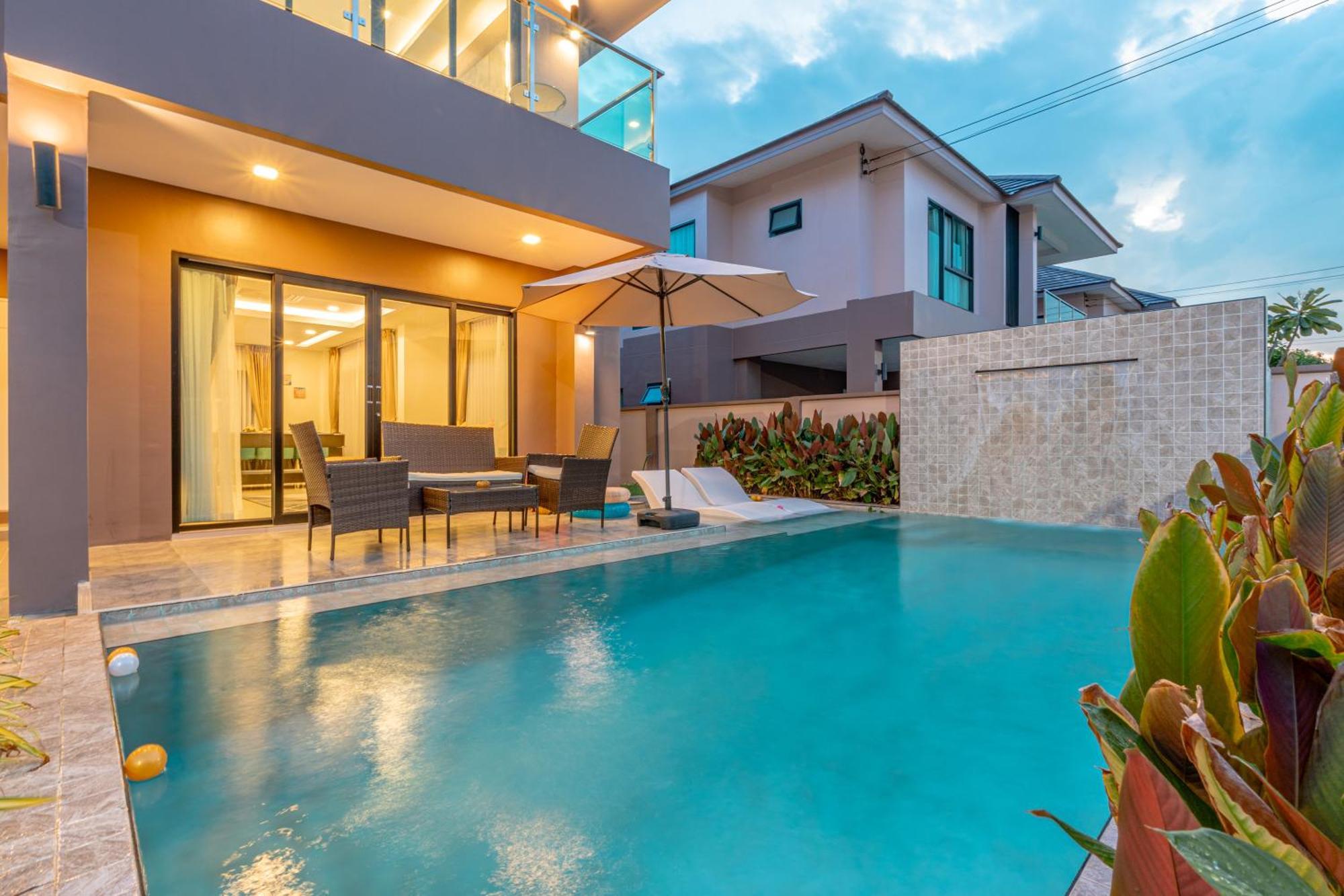 Southern Peak Pool Villa Huay Yai Pattaya Ban Huai Yai Eksteriør billede